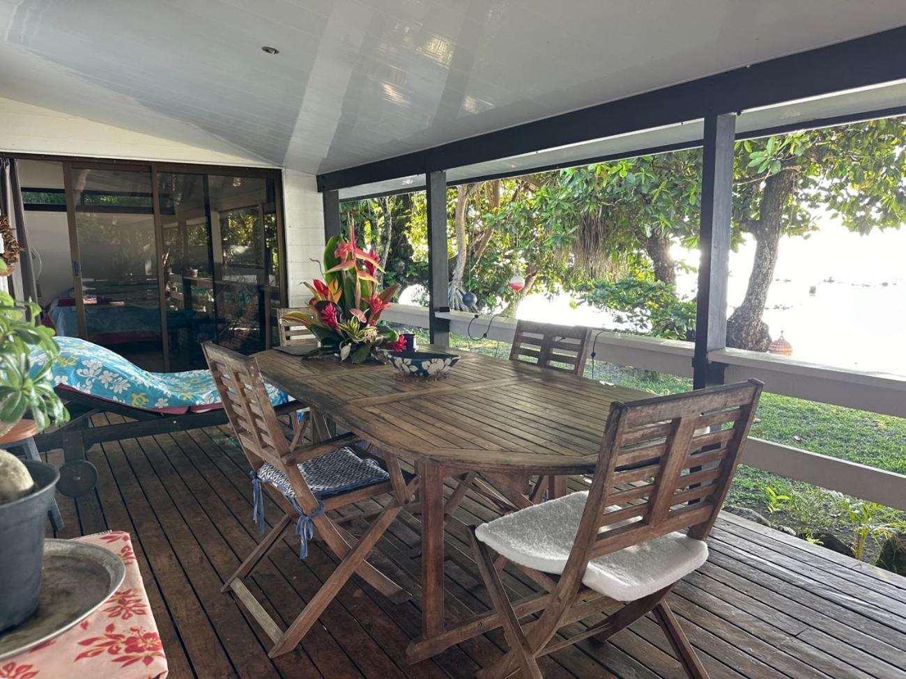 Villa Miri Miri - Bord De Mer Prive Tevaitoa Ngoại thất bức ảnh